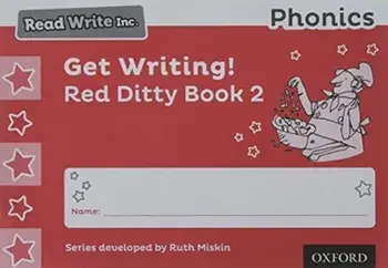 Read Write Inc. Phonics: Get Writing! Red Ditty Book 2 Pack of 10/Ruth Miskin