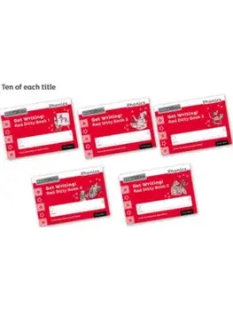 Read Write Inc. Phonics: Get Writing! Red Ditty Books 1-5 Pack of 50, Paperback/Ruth Miskin