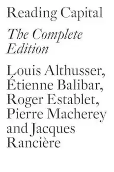 Reading Capital, Paperback/Louis Althusser