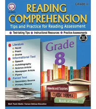 Reading Comprehension, Grade 8, Paperback/Schyrlet Cameron