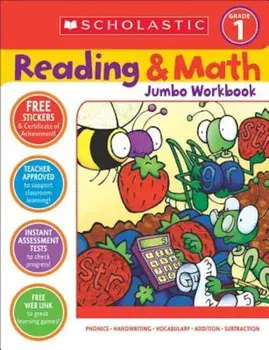 Reading & Math Jumbo Workbook: Grade 1, Paperback/Terry Cooper