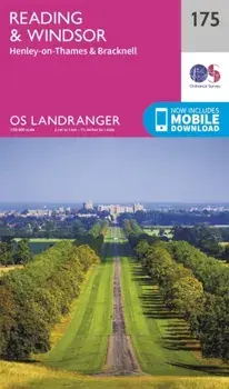Reading, Windsor, Henley-on-Thames & Bracknell. February 2016 ed, Sheet Map/Ordnance Survey