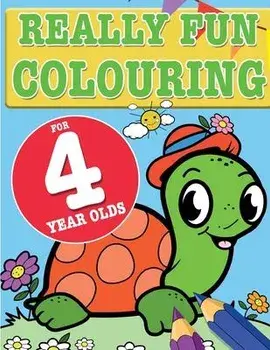 Really Fun Colouring Book For 4 Year Olds: Fun & creative colouring for four year old children, Paperback/Mickey Macintyre