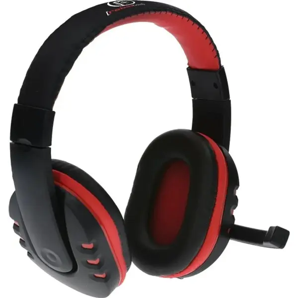 Rebeltec Casti cu microfon Rebeltec Rohan, Negru, Rosu