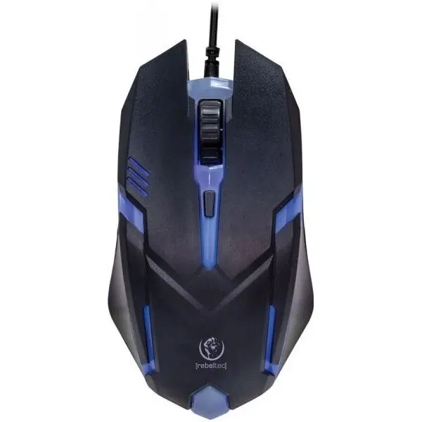 Rebeltec Mouse rebeltec Mouse de gaming, optic, cu fir, 1600dpi, NEON