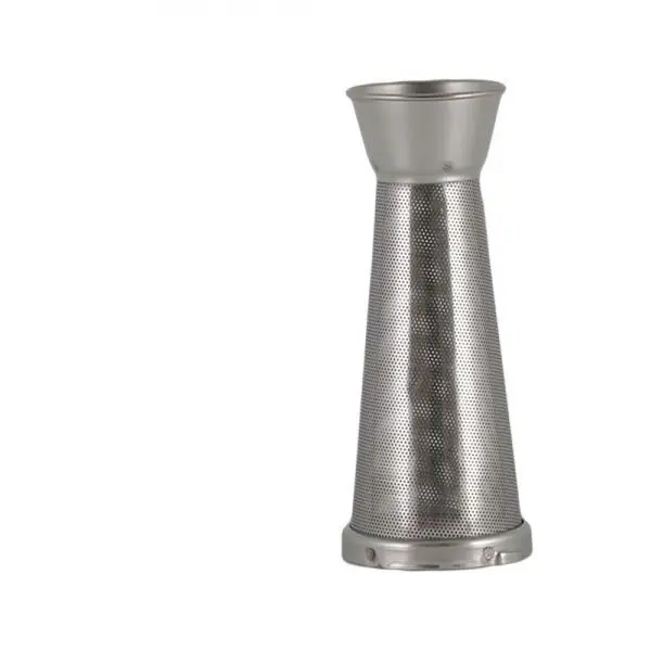 Reber Con filtru 5303 NP pentru storcatoarele electrice 9000NPSP, 9000N si 9004N Reber, dimensiunea gauri sitei 1.1 mm, inox alimentar AISI 304