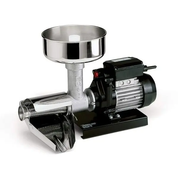 Reber Set Masina electrica pentru rosii 9008N, 400W, vas inox, max 140kg/ora, Reber