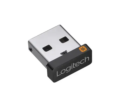 Receiver Wireless Logitech Unifying,t USB 2.0, antena interna, pentru tastatura/mouse Logitech (Negru)