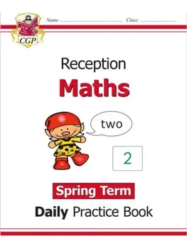 Reception Maths Daily Practice Book: Spring Term, Paperback/CGP Books
