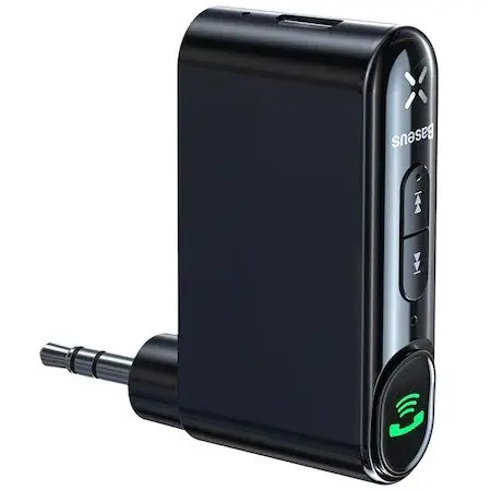 RECEPTOR WIRELESS Jack Baseus, adaptor Bluetooth Jack, bluetooth 5.0, high resolution sound, negru WXQY010001