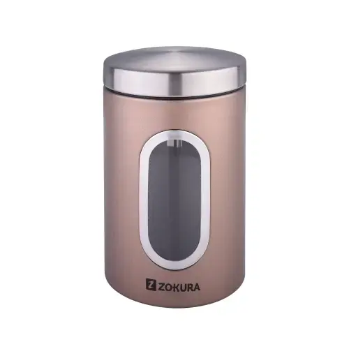 Recipient depozitare 1500 ml, inox - Zokura