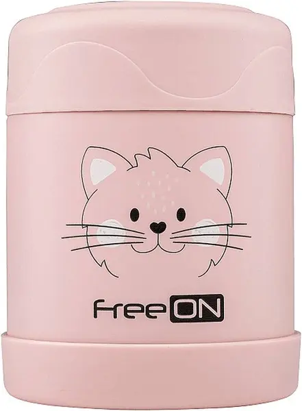 Recipient termic pentru alimente Freeon - 350 ml, roz