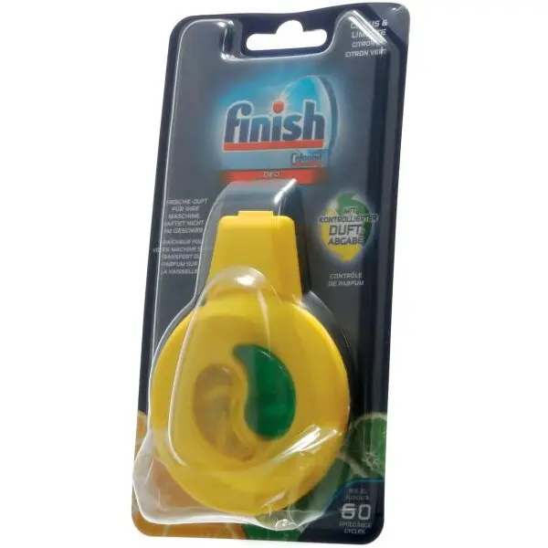 Reckitt Benckiser Odorizant 2in1 Reckitt Benckiser Finish 3211708 - 00460742, Pentru masina de spalat vase, Pana la 60 utilizari, Lemon Lime