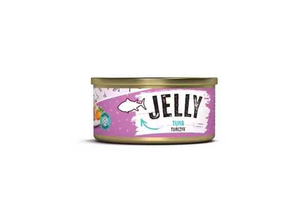 Recompensă umedă pentru pisici adulte Mr. Bandit Jelly, ton, 80g