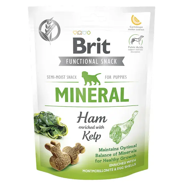 Recompense caini Brit Care Dog Snack Mineral Ham for Puppies 150 g 150g
