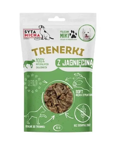 Recompense câini miel monoproteic pentru antrenament SYTA MICHA 15g
