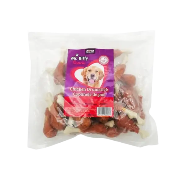 Recompense pentru caini Mr. Biffy, copanele de pui, 500g