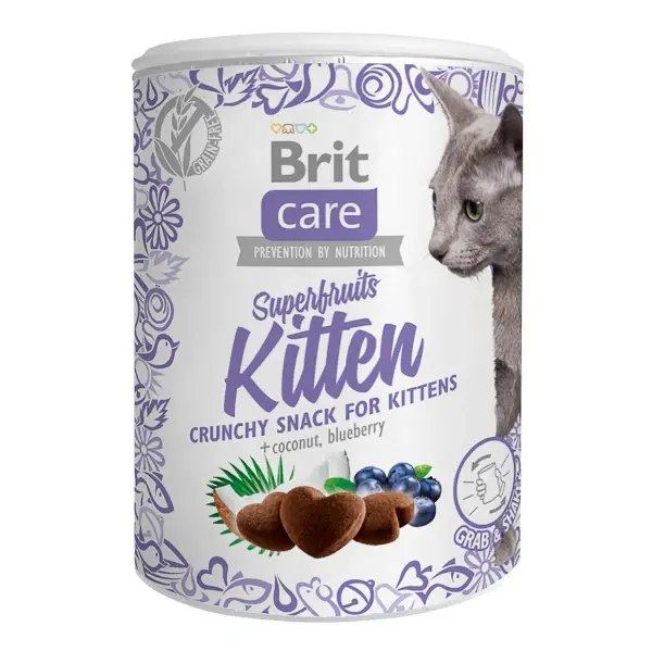 Recompense pentru pisici Brit Care Cat Snack Superfruits Kitten 100 g 100g
