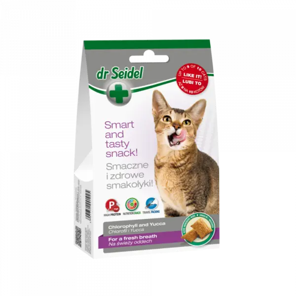 Recompense pentru Respiratie proaspata, pisica, Dr. Seidel, 50g