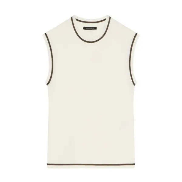 Recycled viscoze v neck top iso Xs