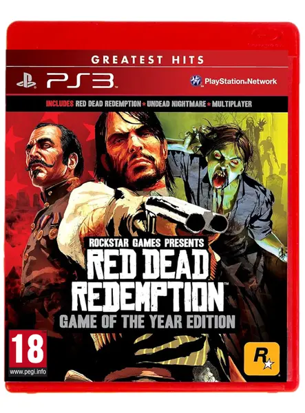 Red Dead Redemption Game Of The Year Edition Greatest Hits Xbox 360|PlayStation 3