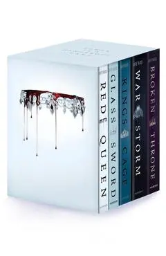 Red Queen 5-Book Paperback Box Set: Red Queen, Glass Sword, King's Cage, War Storm, Broken Throne - Victoria Aveyard