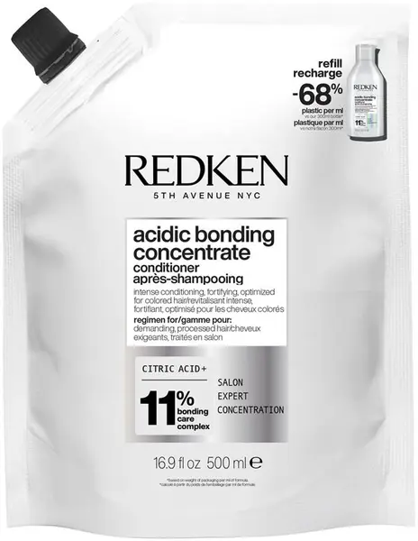 Redken Acidic Bonding Concentrate Șampon pentru păr deteriorat, filler, 500 ml
