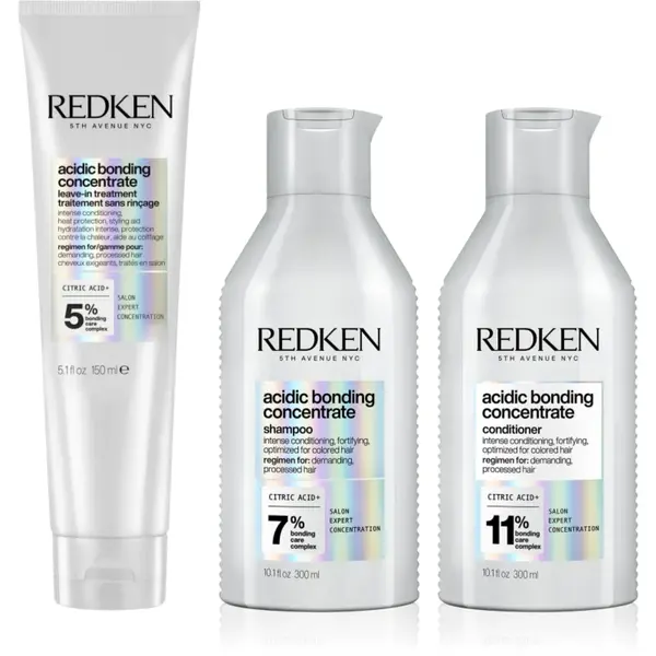 Redken Acidic Bonding Concentrate set pentru par deteriorat