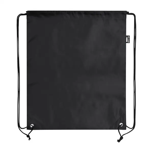 Redraw rucsac drawstring, material reciclat RPET - negru