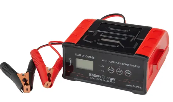 Redresor Auto Inteligent Q DP915 de 12V/24V incarcare rapida display LCD digital pentru Baterii Auto