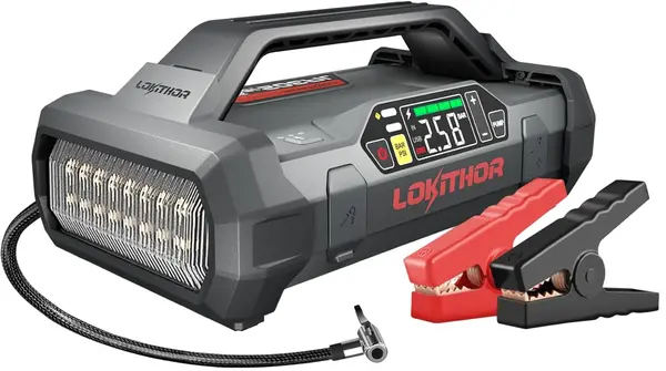 Redresor auto Lokithor - JA302, 2500A/LiPo-baterie + compresor