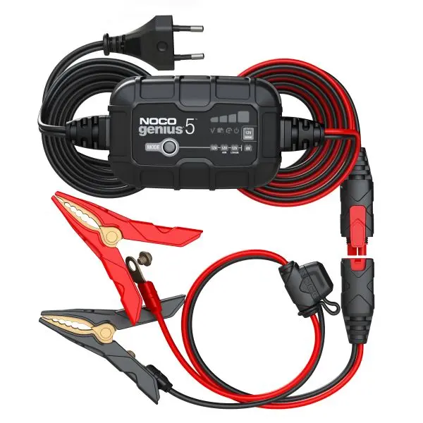 Redresor Noco Genius 5 auto/moto 6V/12V 5A pentru acumulatori maxim 120Ah Plumb-Acid AGM GEL VRLA Litiu