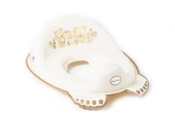Reductor toaleta anti-derapant Lux Bear bej