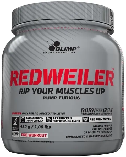 Redweiler, lime și mentă, 480 g, Olimp