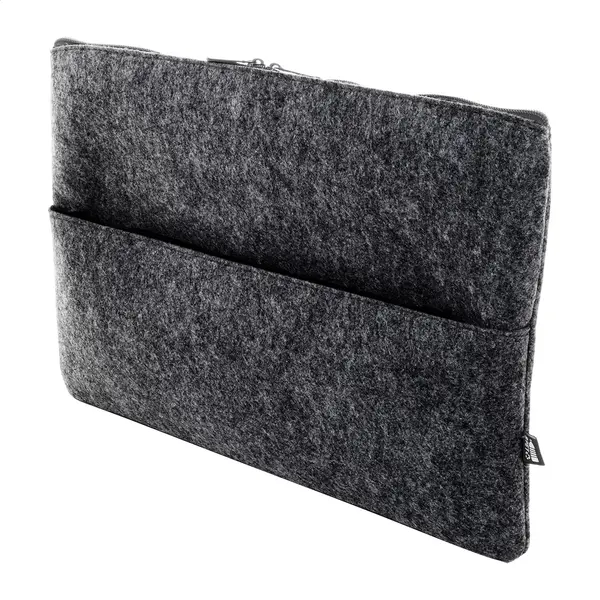 Refelt Comp geantă pentru laptop din pâslă RPET - gri închis