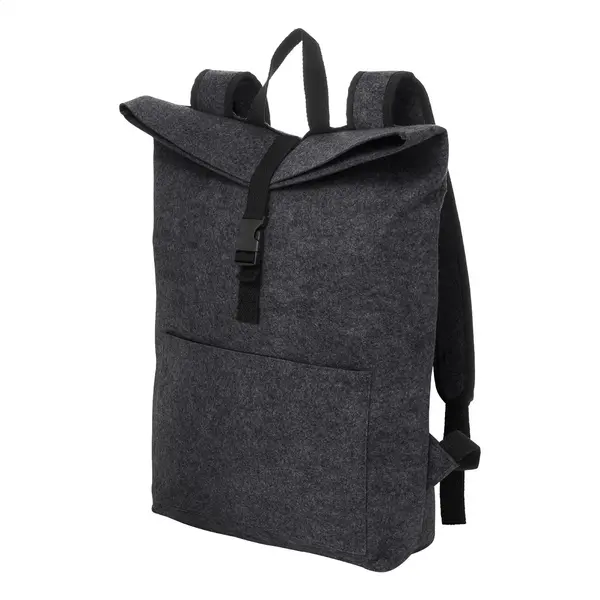 Refelt Roll rucsac pâslă RPET - gri închis