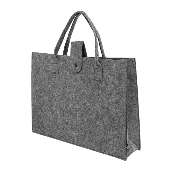 Refelt Shop Lux Sacoșă de cumpărături, RPET - gri