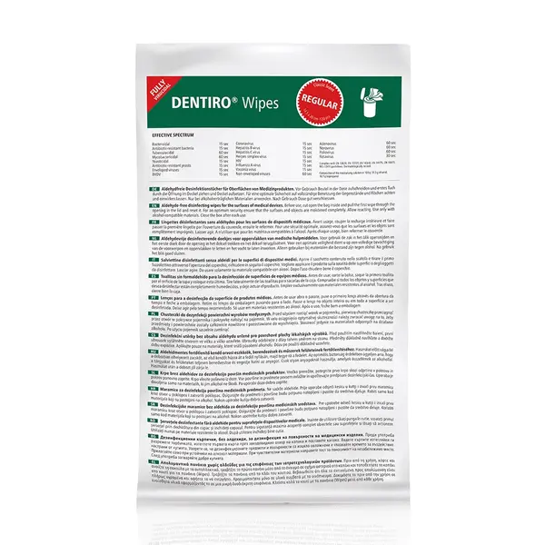 Refill 120 servetele dezinfectante Dentiro Lemon OCC Switzerland