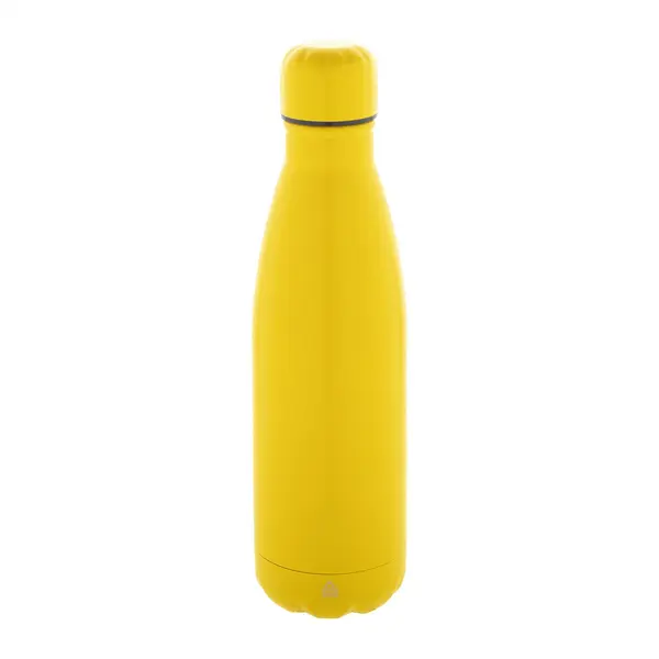 Refill sticlă din oțel inoxidabil reciclat - galben