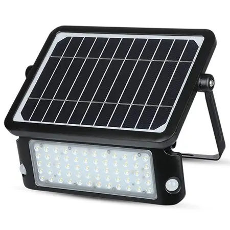 Reflector LED 10W 4000K cu incarcare solara V-TAC SKU-8550