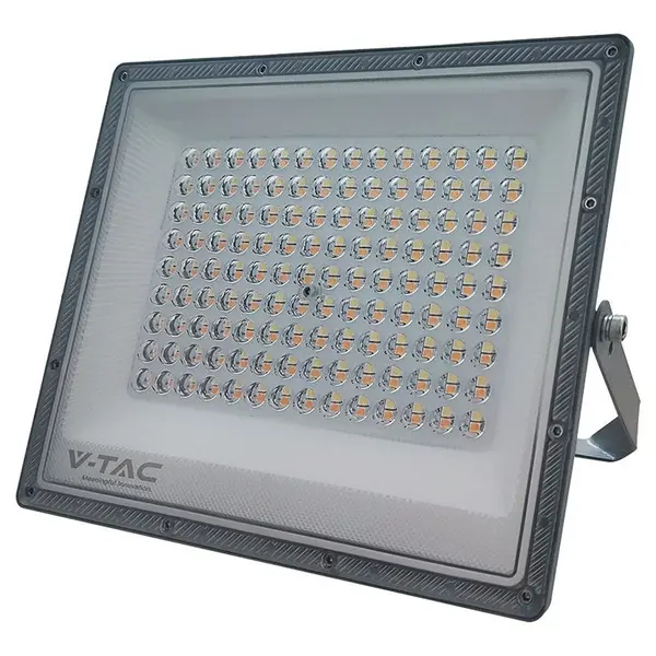 Reflector led smd 100w 3in1 ip65 cablu - gri, SKU-23615
