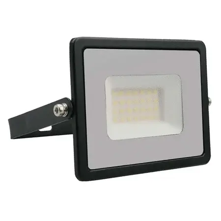 reflector led smd 30w 6400k ip65 - negru