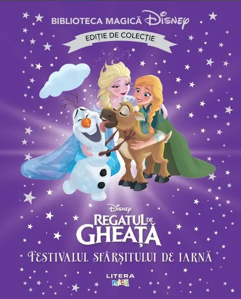 Regatul de gheata. Festivalul sfarsitului de iarna. Volumul 57. Disney. Biblioteca magica. Editie de colectie