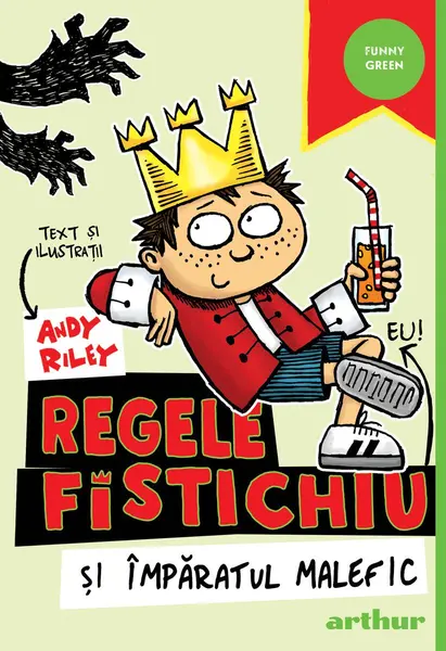 Regele Fistichiu și Împăratul Malefic #1 | paperback - Andy Riley