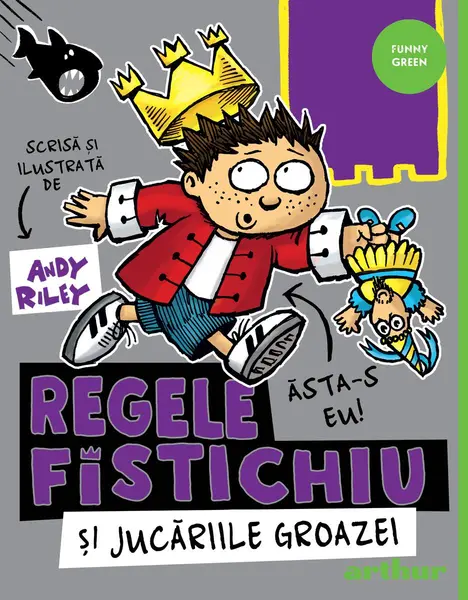 Regele Fistichiu și Jucăriile Groazei #3 - Andy Riley