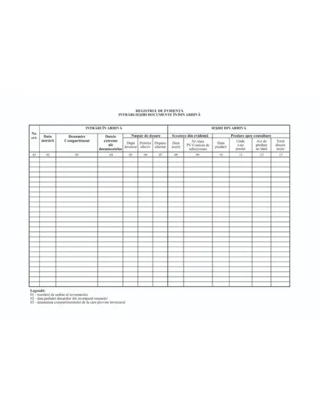 Registru evidență arhivă școlară A4 200 pagini copertă carton subțire Registru evidență arhivă școlară A4 200 pagini copertă carton subțire