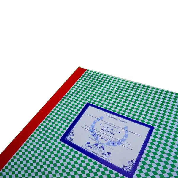 Registru prezenta personal auxiliar A4 coperta carton gros Registru prezenta personal auxiliar A4 coperta carton gros