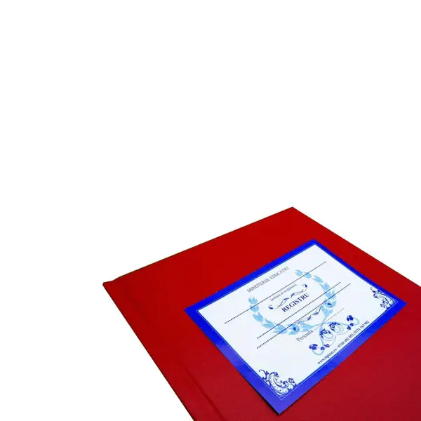 Registru prezenta personal auxiliar A4 coperta imitatie piele Registru prezenta personal auxiliar A4 coperta imitatie piele
