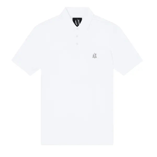Regular fit cotton polo with logo Xxl