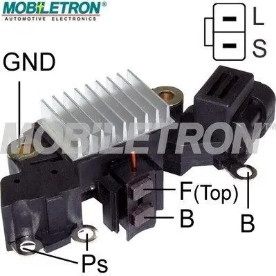 Regulator, alternator MOBILETRON VR-H2000-44